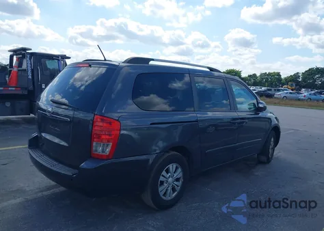 2012 Kia Sedona Lx из США, поврежденный, VIN KNDMG4C71C6507715